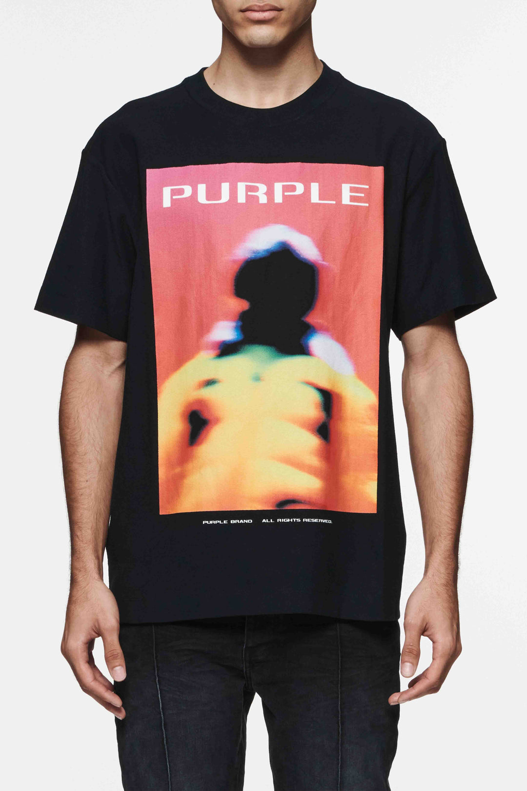 Tシャツ・カットソー PURPLE BRAND FW25 TEXTURED JERSEY SS TEE (P104 TPGO325) PURPLE BRAND Textured Jersey SS Tee – SOLE PLAY