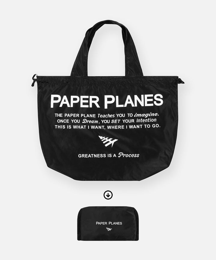 Paper Planes Packable Tote Bag