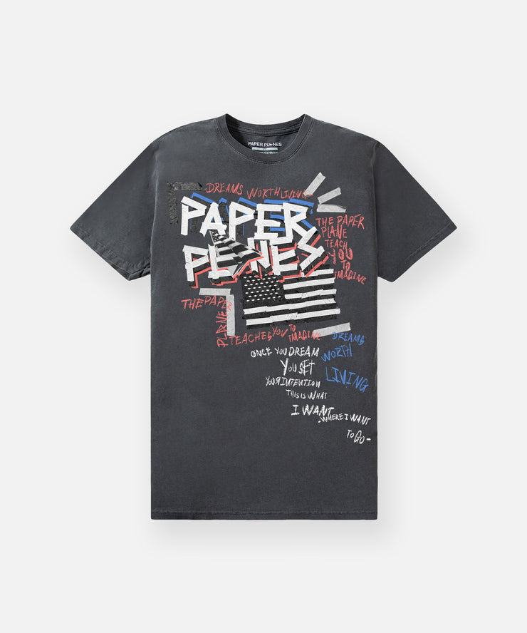 Paper Planes Collage Tee