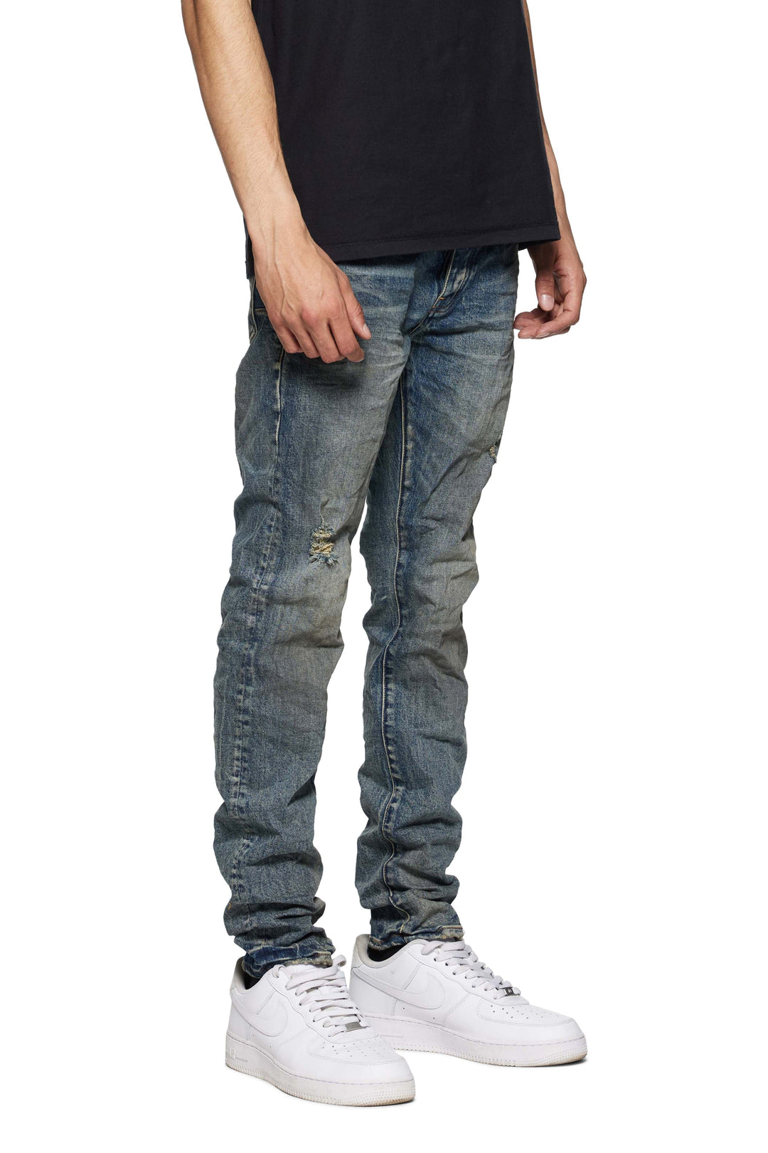 PURPLE BRAND Vintage Mechanic Dirty Jeans