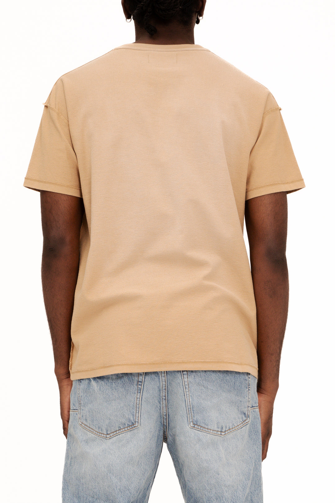 PURPLE BRAND Textured Inside Out Tee
