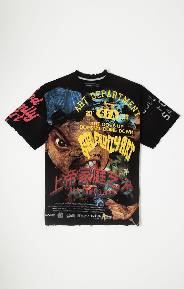 GFA Manasseh Big Grim SS Knit GFA Tee