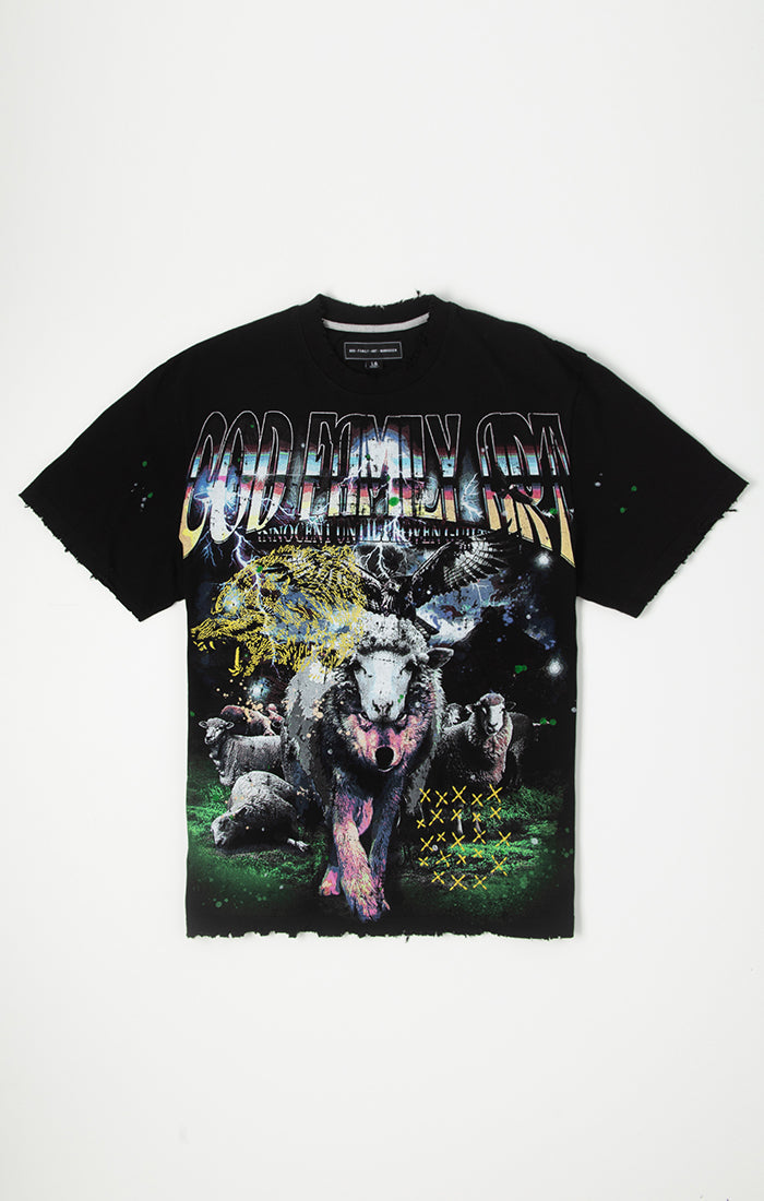 GFA Manasseh Lycan SS Knit GFA Tee