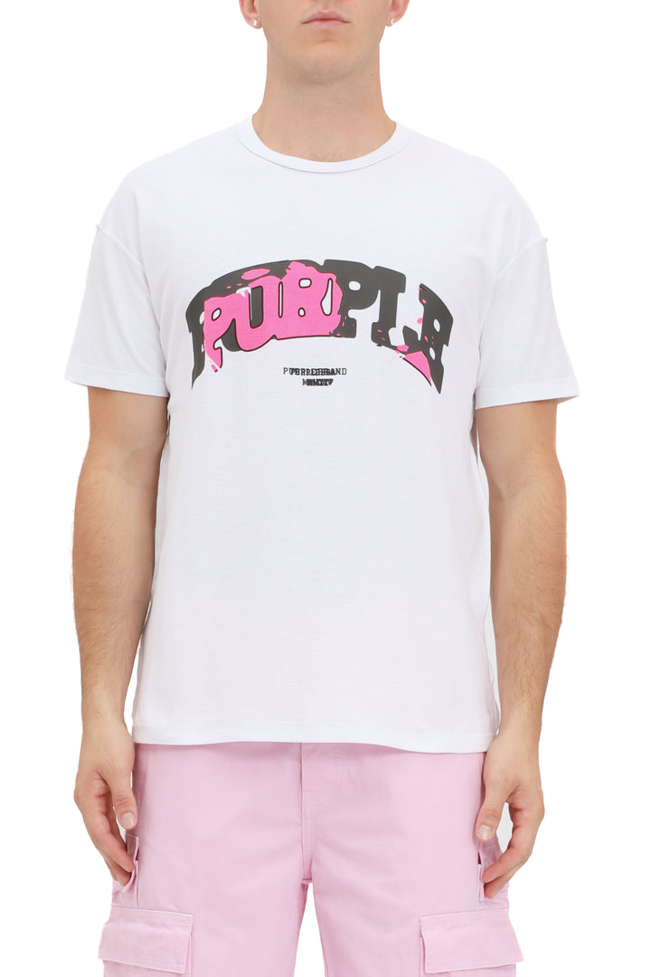 PURPLE BRAND Textured Inside Out Tee