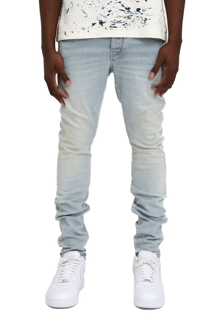 PURPLE BRAND Skinny Fade Distressed
