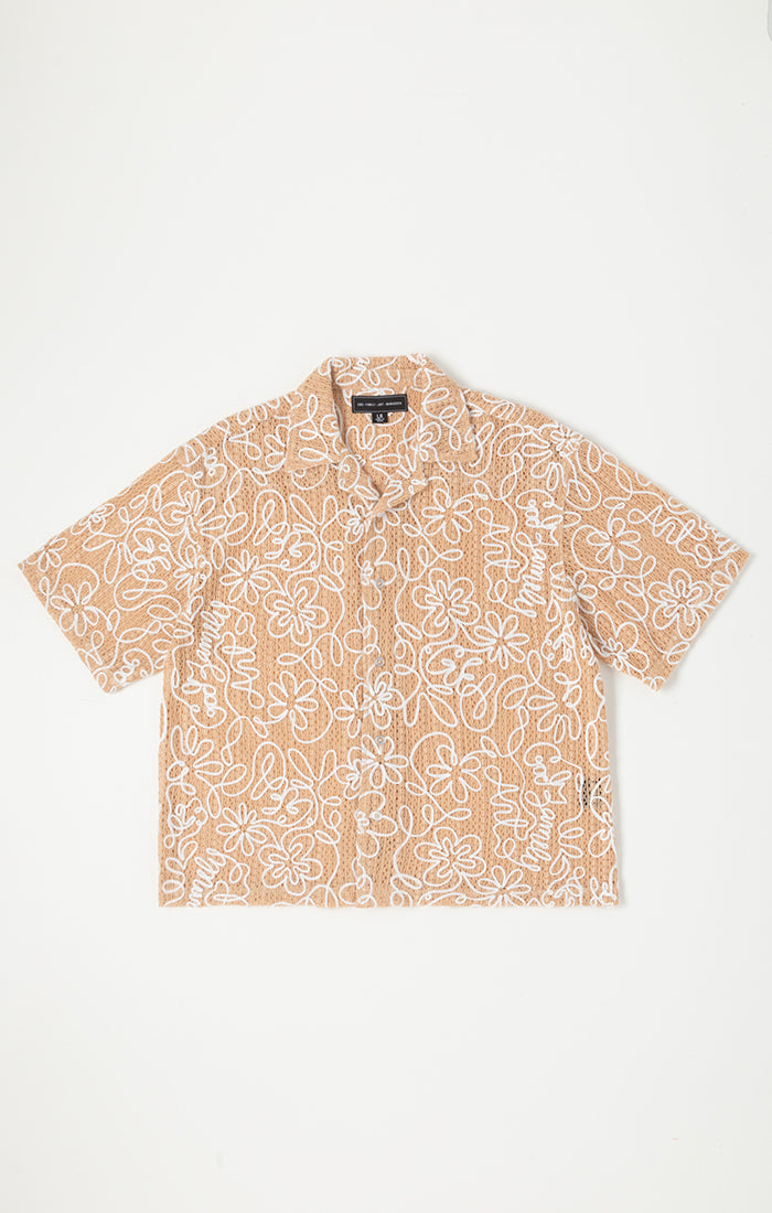 GFA Manasseh Loops SS Woven (Crop Fit)