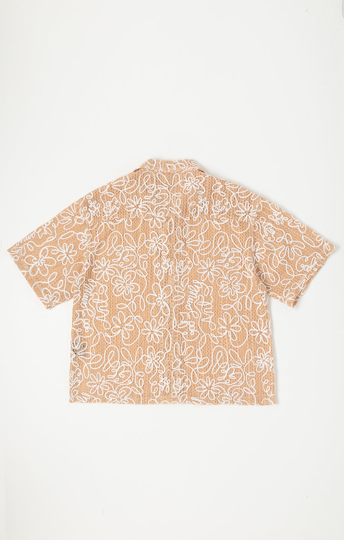 GFA Manasseh Loops SS Woven (Crop Fit)