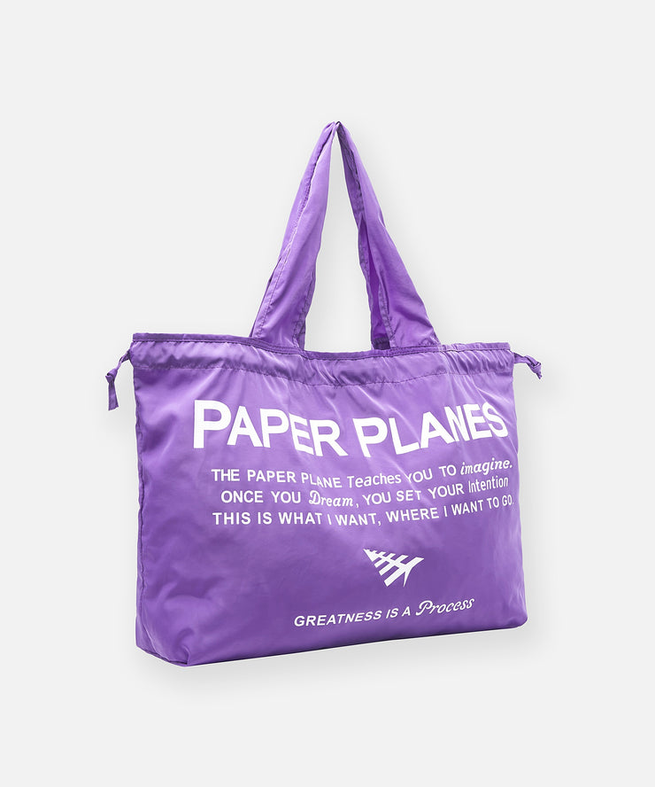 Paper Planes X Jae Tips Planes Packable Tote Bag