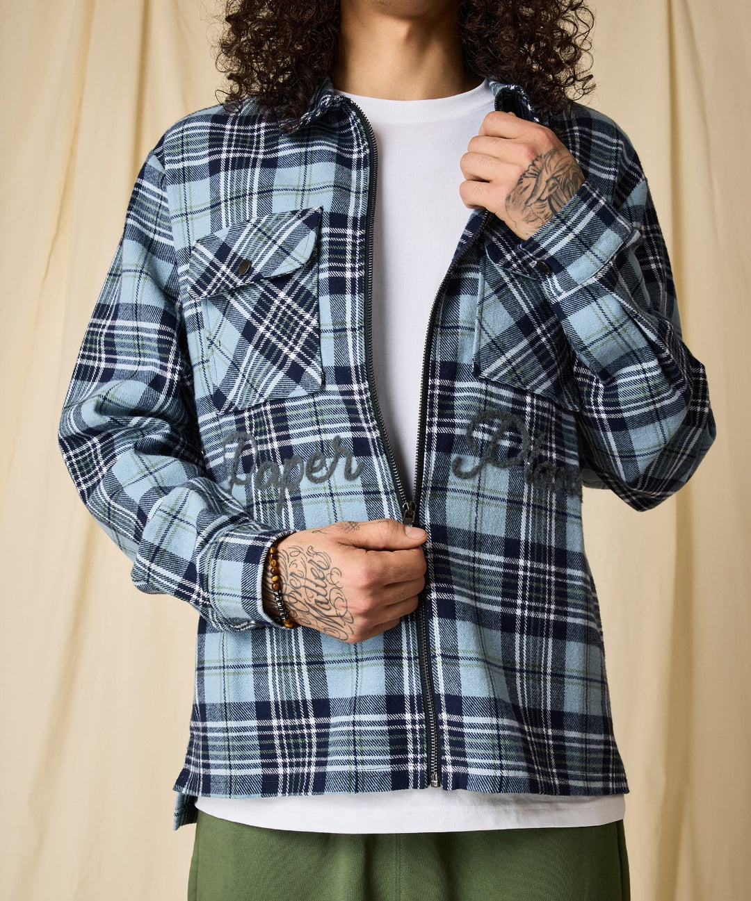 Paper Planes Continental Flannel Shirt Jacket