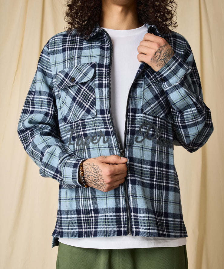 Paper Planes Continental Flannel Shirt Jacket
