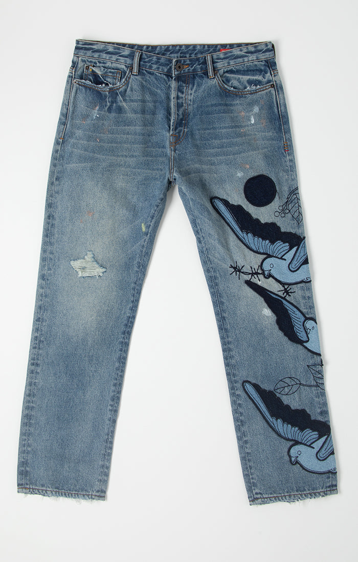 BLDG4 Flock Jean
