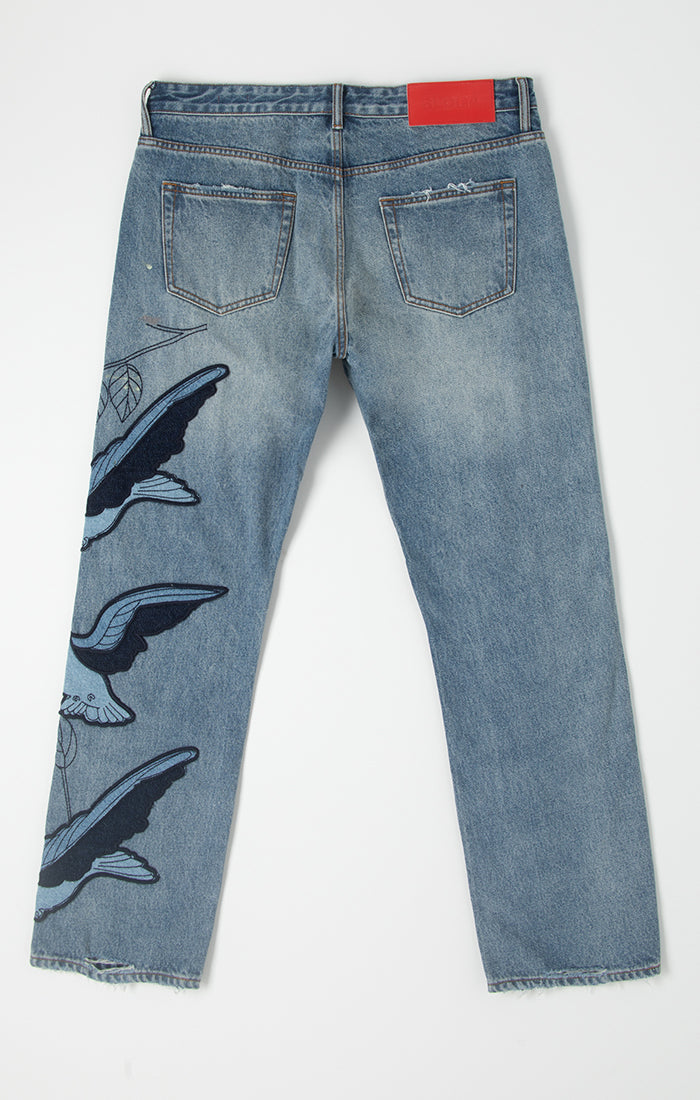 BLDG4 Flock Jean