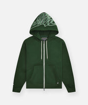 Paper Planes Cursive Zip Hoodie