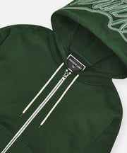 Paper Planes Cursive Zip Hoodie