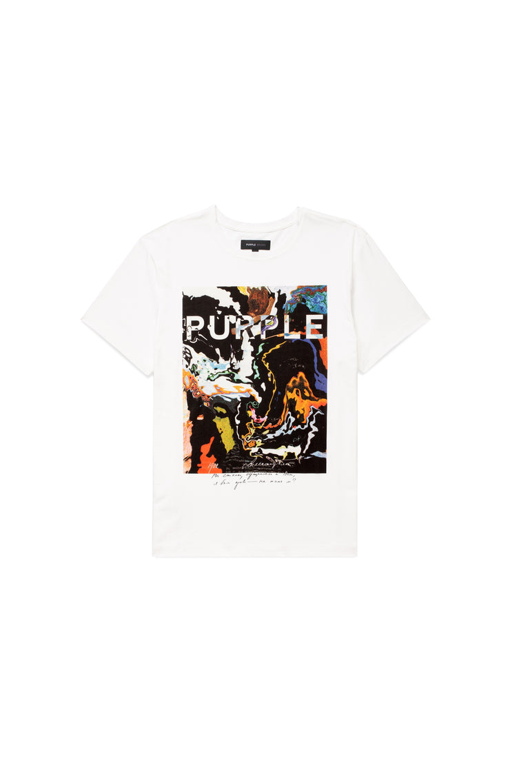 PURPLE BRAND Graphic Clean Jersey Tee