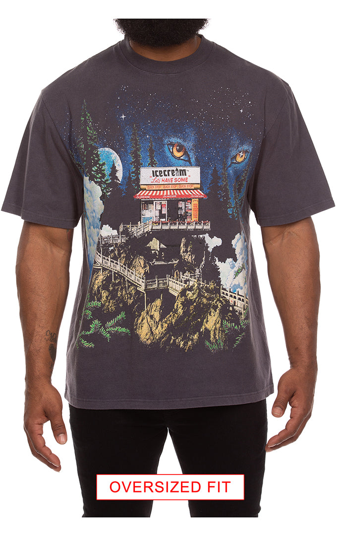 Ice Cream Pagoda (Oversize) SS Knit