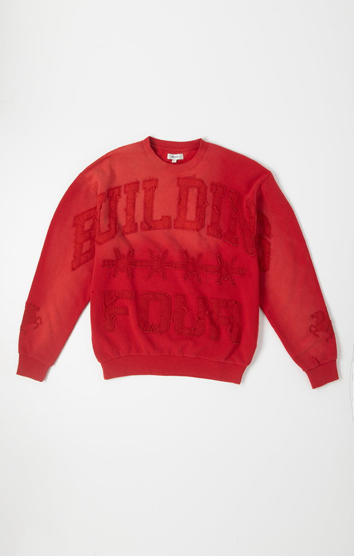 BLDG4 Wired Fleece Crewneck
