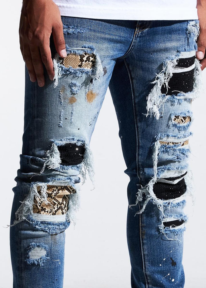 Embellish Crawley Rip &amp; Repair Denim Jean
