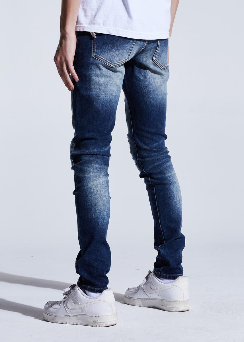 Crysp Denim Charter (Blue Paisley)