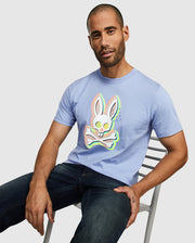 Psycho Bunny Men's Ethan Deco Bunny Tee