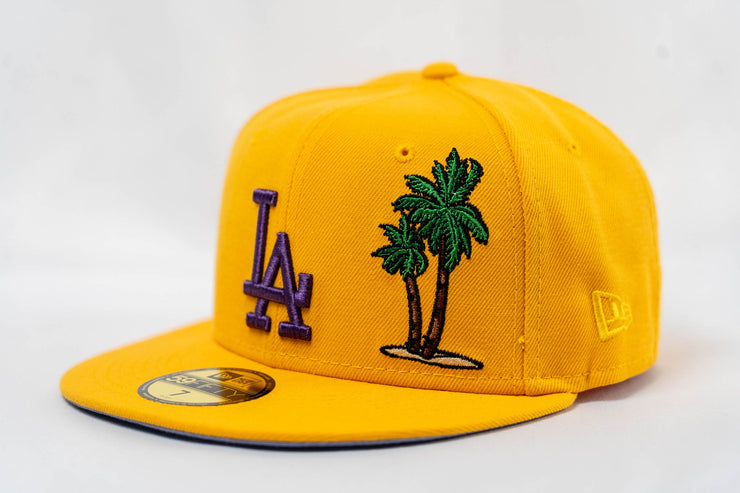 Custom New Era 59Fifty Los Angeles Dodgers 50th Anniversary Fitted Hat
