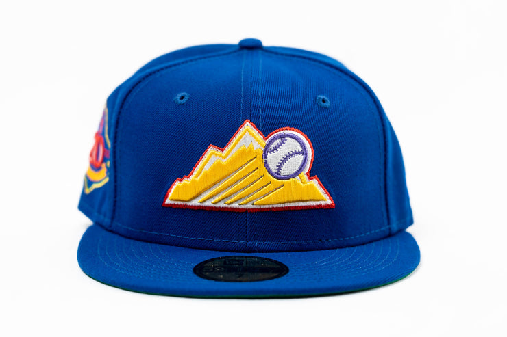 Colorado Rockies New Era White Logo 59FIFTY Fitted Hat - Royal