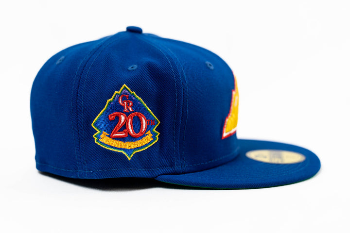 Custom New Era 59Fifty Colorado Rockies 20th Anniversary Fitted Hat
