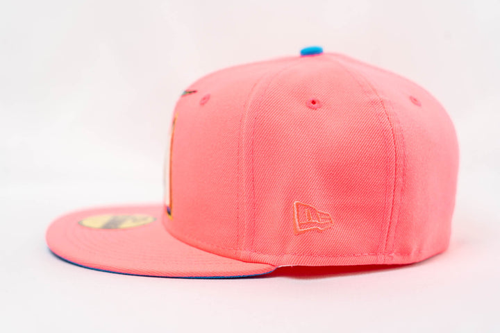 Custom New Era 59Fifty Miami Marlins 2017 All Star Game Fitted Hat — Sole Play Dothan AL
