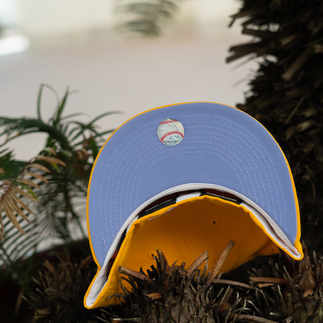 Custom New Era 59Fifty Los Angeles Dodgers 50th Anniversary Fitted Hat