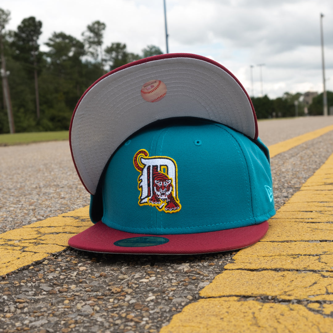 Custom New Era 59Fifty Detroit Tigers Stadium Side Patch Fitted Hat