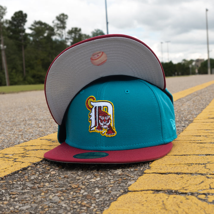 Custom New Era 59Fifty Detroit Tigers Stadium Side Patch Fitted Hat