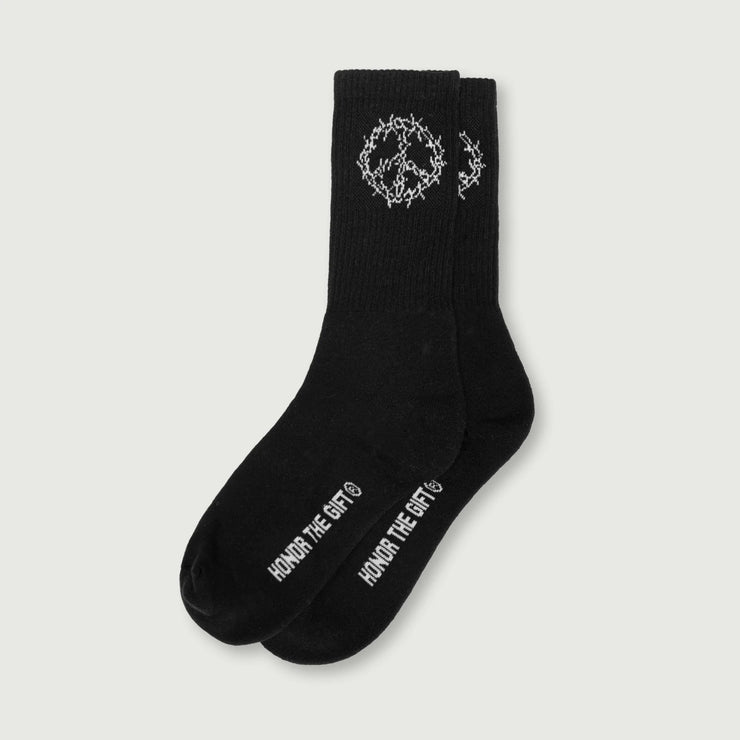 Honor The Gift HTG Iron Peace Sock