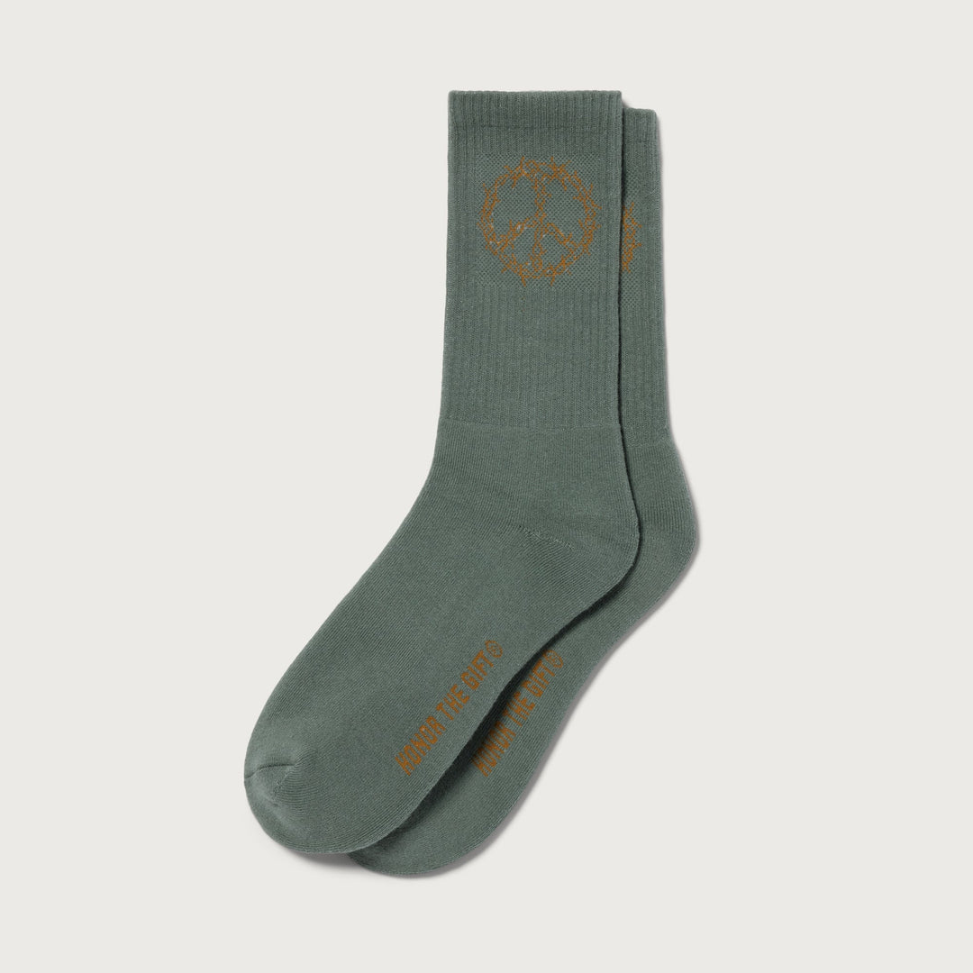 Honor The Gift HTG Iron Peace Sock