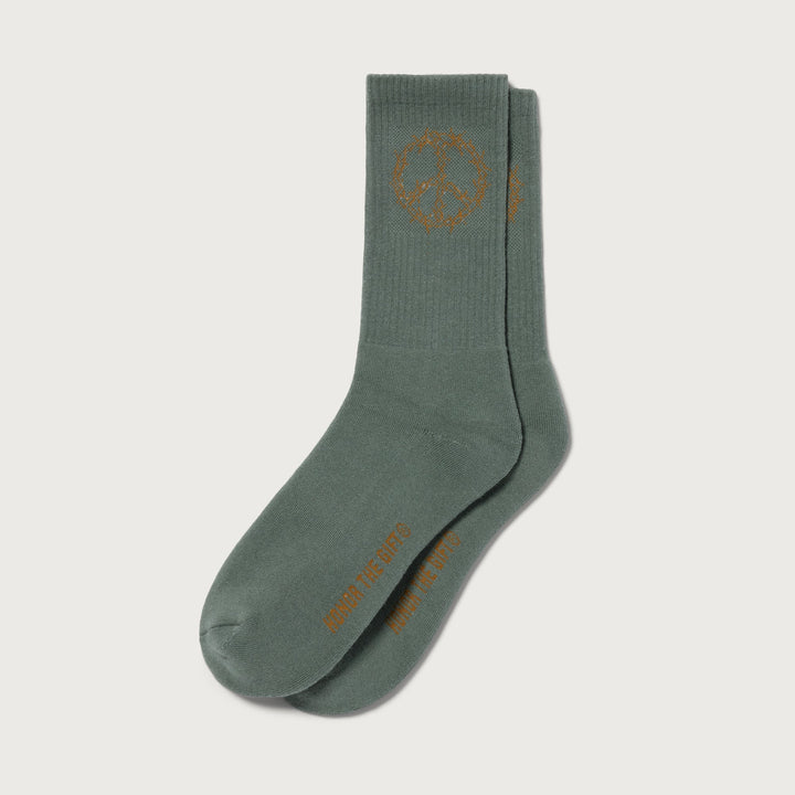 Honor The Gift HTG Iron Peace Sock