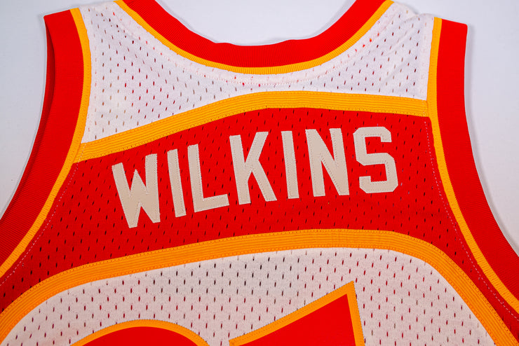 Mitchell & Ness Atlanta Hawks NBA Cream Swingman Jersey 1986 Dominique Wilkins