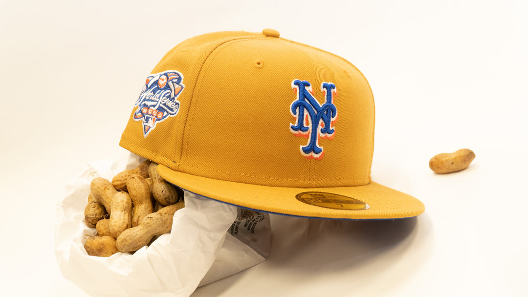 Custom New Era 59Fifty New York Mets 2000 World Series Fitted Hat