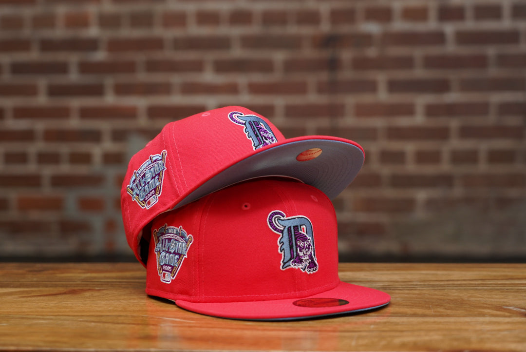 Custom New Era 59Fifty Detroit Tigers 2005 All Star Game Fitted Hat