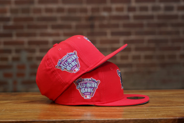 Custom New Era 59Fifty Detroit Tigers 2005 All Star Game Fitted Hat