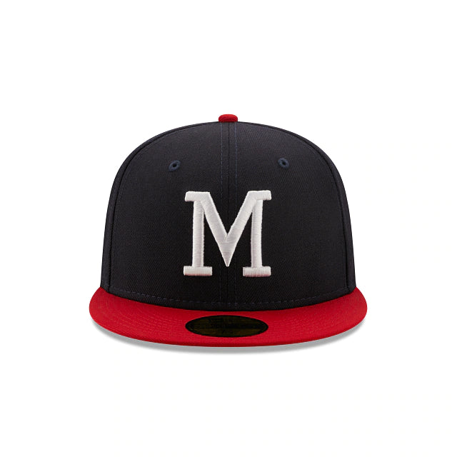 New Era Milwaukee Braves 1957 LOGO History 59Fifty Fitted Hat