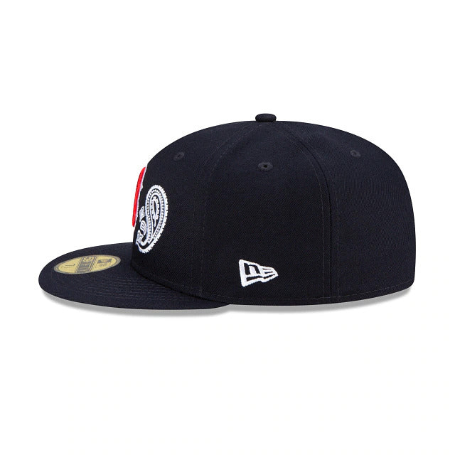 New Era Boston Red Sox Patchwork Bottom 59Fifty Fitted Hat