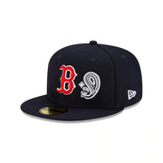 New Era Boston Red Sox Patchwork Bottom 59Fifty Fitted Hat