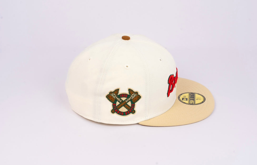 New Era 59Fifty Atlanta Braves 1876 Alternate Logo Side Patch &