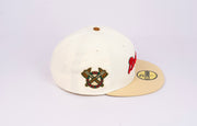 New Era 59Fifty Atlanta Braves 1876 Alternate Logo Side Patch 'Eggnog Pack' Fitted Hat