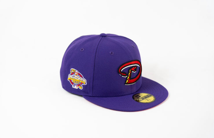 Custom New Era 59Fifty Arizona Diamondbacks 2001 World Series Fitted Hat
