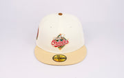 Custom New Era 59Fifty Baltimore Orioles 30th Anniversary 'Eggnog Pack' Fitted Hat