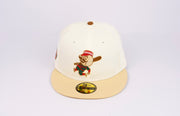 New Era 59Fifty Cincinnati Reds 'Eggnog Pack' Fitted Hat Chrome White/Vegas Gold/Red/Green