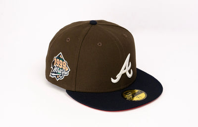 New Era 59Fifty Atlanta Braves 1999 World Series Patch Fitted Hat