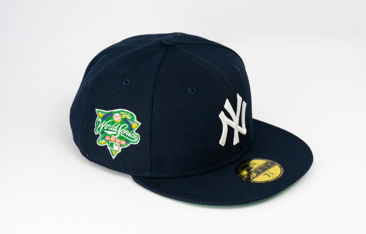 New Era 59FIFTY New York Yankees 1999 World Series Patch Hat - Navy Game / 7 7/8