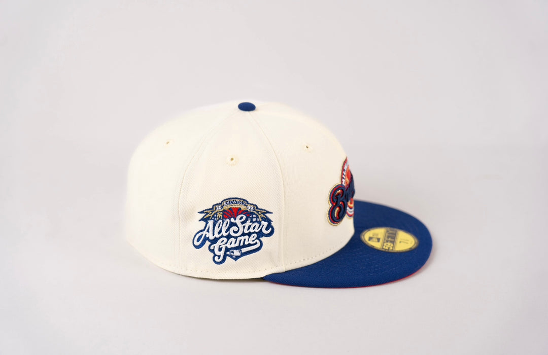 New Era 1 PER PERSON Custom New Era 59Fifty Milwaukee Brewers 2002 All Star Game Fitted Hat - Accessories - View 3