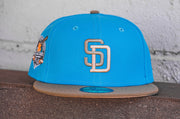 Custom New Era 59fifty San Diego Padres 40th Anniversary Fitted Hat